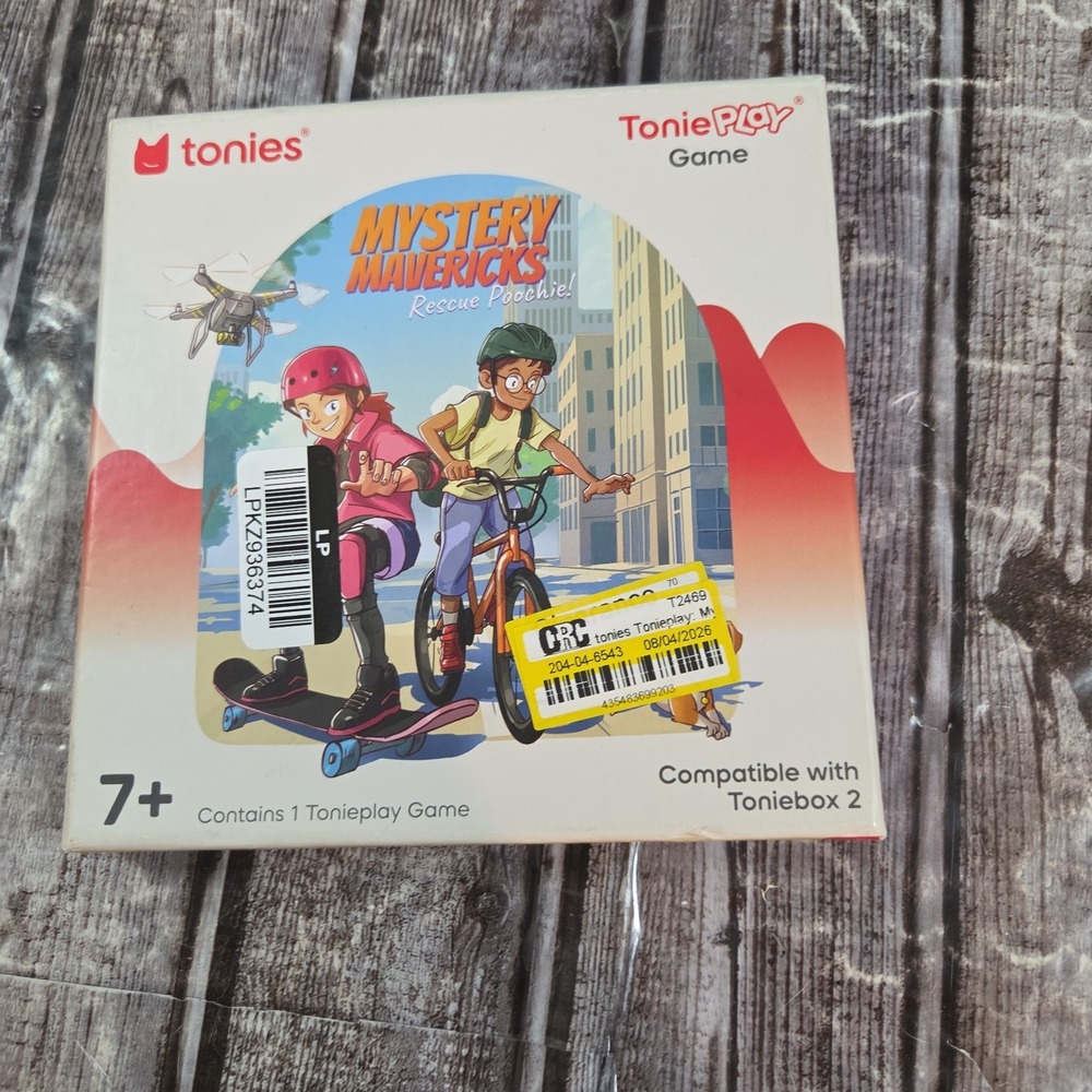 New Tonies Tonie Play Game Mystery Maverick Rescue Poochie! 7+ For Tonie Box 2